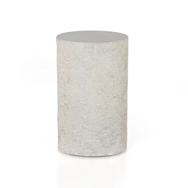 Hamish Stone/Concrete Side Table | Wayfair North America