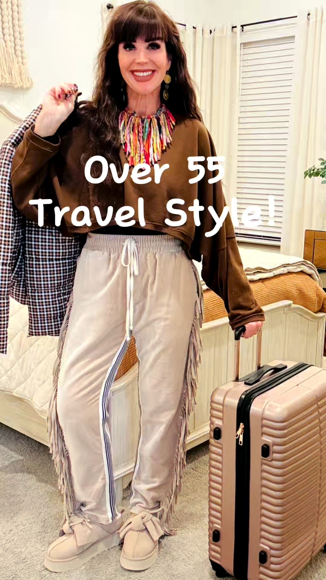 No apologies, confident and never boring, I’m 56 and wearing whatever the heck I want!  @dressedinlala crewneck 

#LTKTravel #LTKootd #LTKOver40