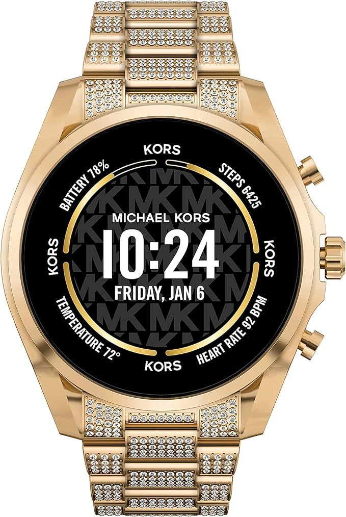 Michael Kors Men's or Women's Gen 6 44mm Touchscreen Smart Watch with Alexa Built-In, Fitness Tra... | Amazon (US)