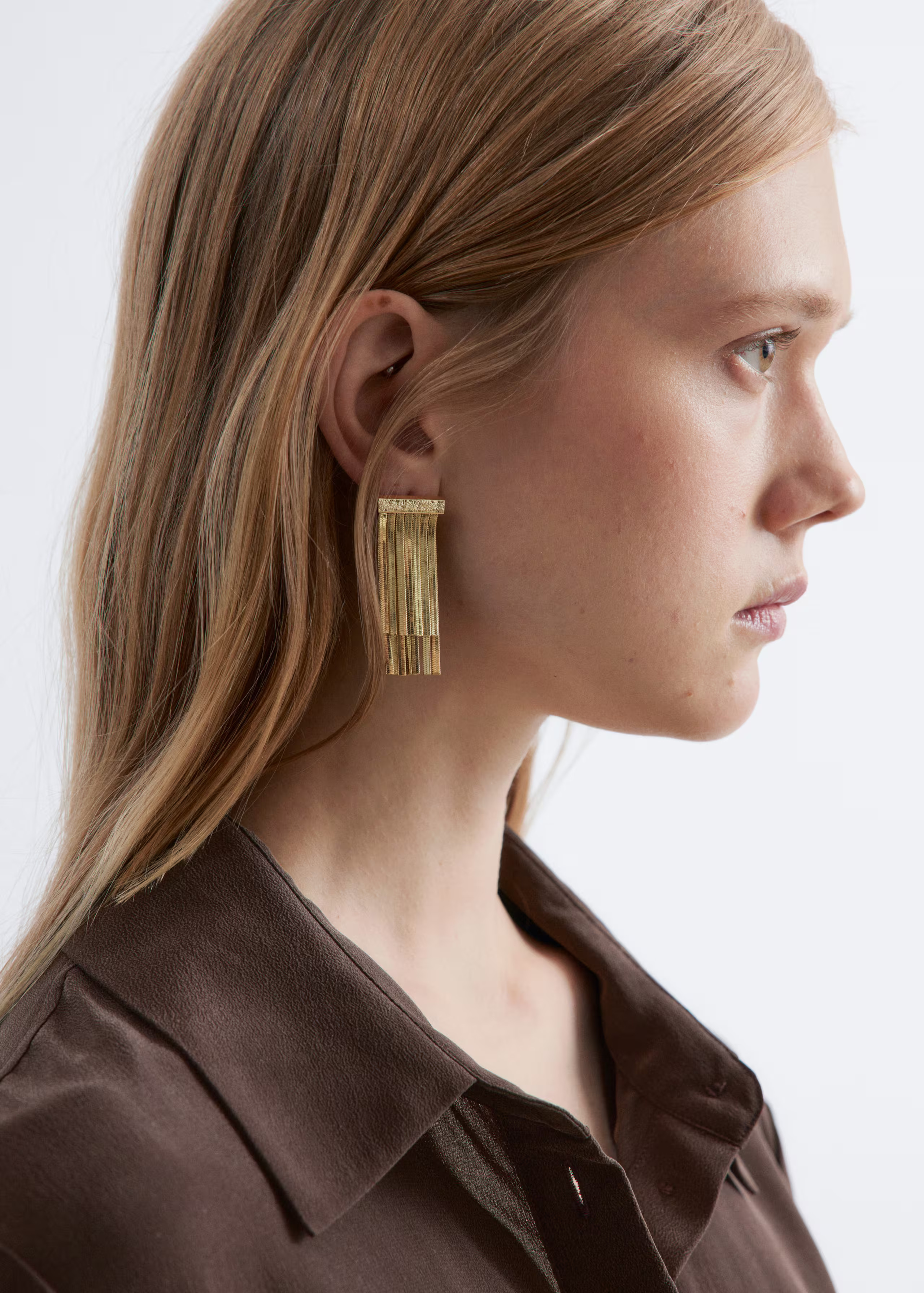 Snake Chain Pendant Earrings | & Other Stories UK
