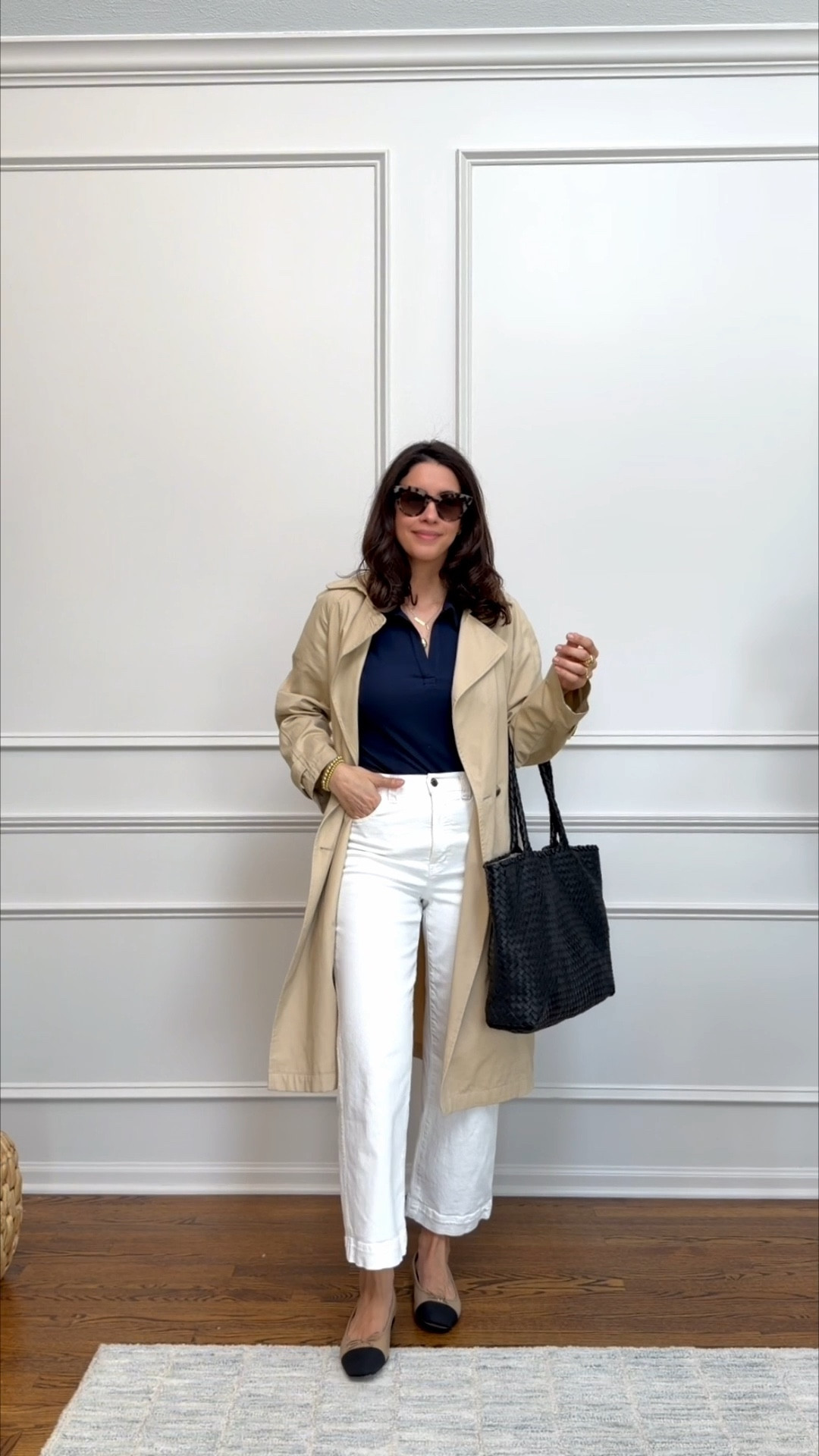 Spring capsule outfits 
Love this polo tee in navy paired with the white jeans 

#LTKootd #LTKgrwm #LTKSeasonal