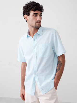Seersucker Shirt | Banana Republic Factory