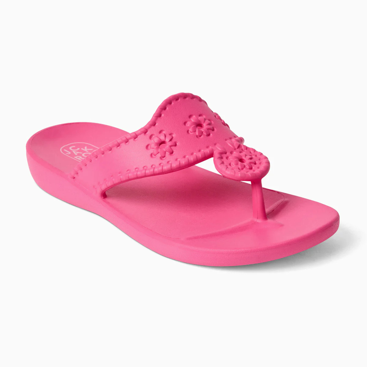 Jack Rogers Eva Beach Sandal – Fuchsia Waterproof Thong Sandal | Jack Rogers