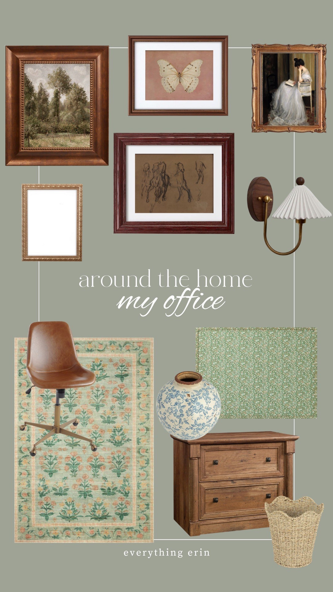 around the home - my new office 

#LTKHome