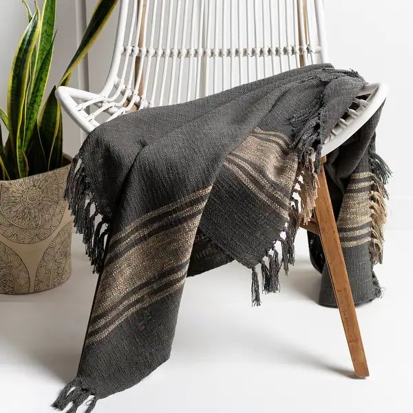 Artistic Weavers Renesmae Cotton Handwoven Throw - Bed Bath & Beyond - 35906020 | Bed Bath & Beyond