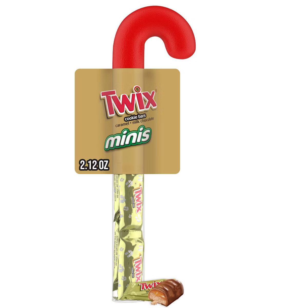 Twix Christmas Minis Cane Chocolate - 2.12oz | Target