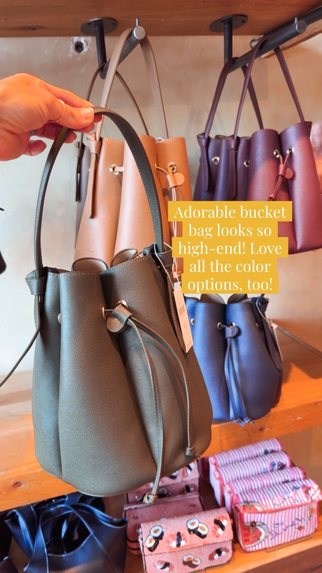 How darling is this little bucket bag?  Comes in so many fun colors!

#LTKootd #LTKSeasonal #LTKOver40