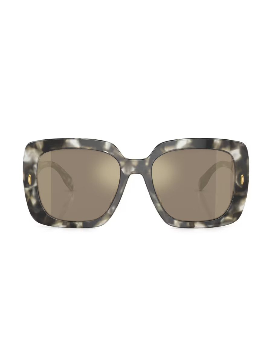 Miller 56MM Oversized Square Sunglasses | Saks Fifth Avenue