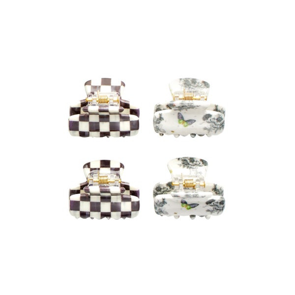 MacKenzie-Childs Goody Black Multi Mini Claw | MacKenzie-Childs