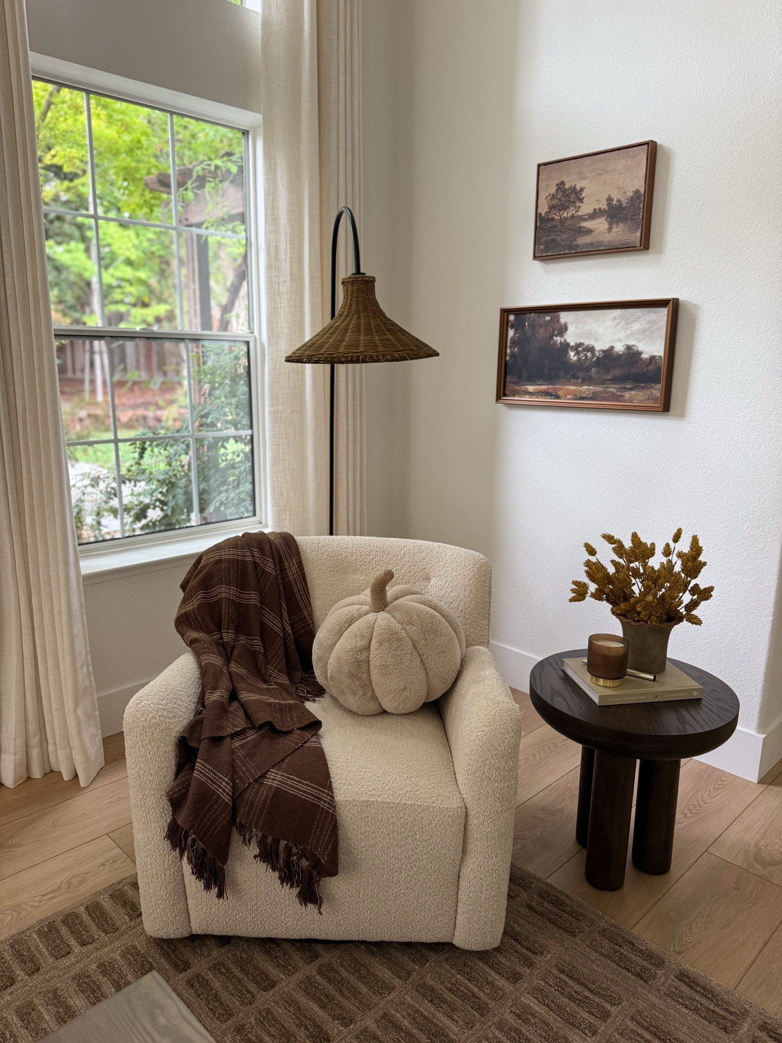 Fall cozy corner 🍂

Swivel chair and floor lamp on sale for Labor Day.

#LTKSaleAlert #LTKHome #LTKSeasonal