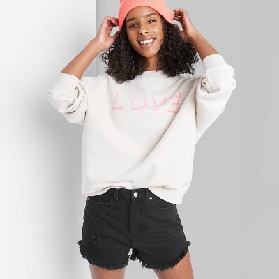 Women's High-Rise Frayed Hem Jean Shorts - Wild Fable™ | Target