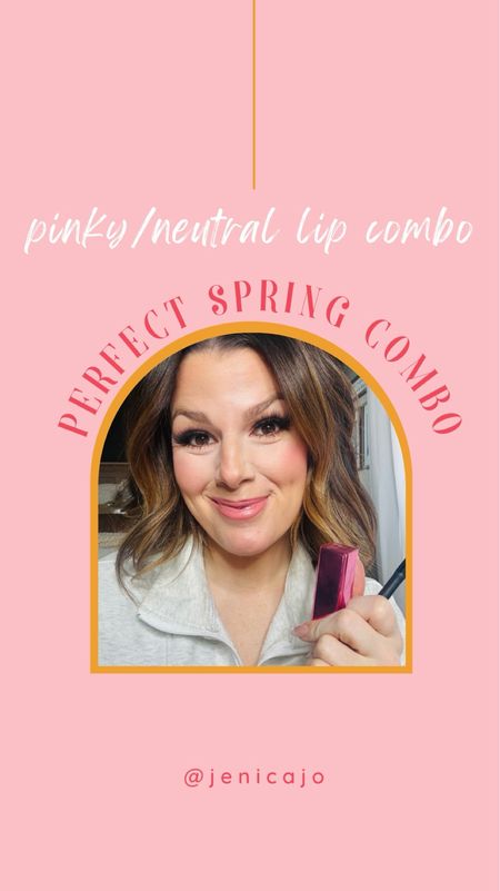 Lip combo of the day. Comment “link” and I’ll send you a link straight to your inbox. I’m trying to add more color to my lip combos lately, and this one is perfect for spring. Little pink to a perfect every day neutral tone. 
#lipcombo #lipcombooftheday #makeupmom #momsofinstagram #momsofig #momsofinsta #lifestyleblogger #beautybloggers #idahoblogger #founditonamazon #founditonamazonbeauty #amazonfinds #affordablemakeup #highendmakeup #ltk #ltkbeauty #natashadenona #lagirlcosmetics 

#LTKstyletip #LTKbeauty #LTKfindsunder50