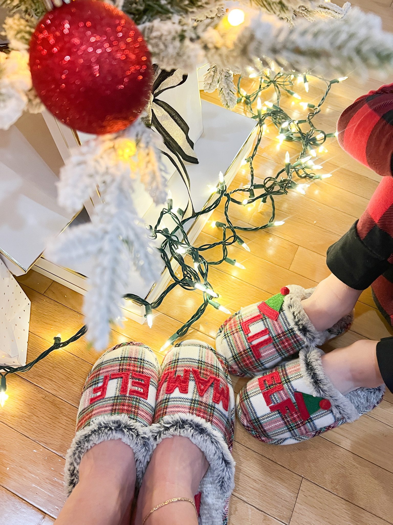 Target family matching holiday slippers 

#LTKHoliday #LTKunder50
