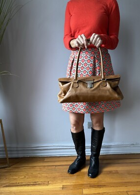 PRADA LEATHER SHOULDER BAG TOBACCO MEDIUM ITALY  | eBay | eBay US