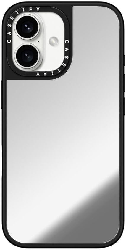 CASETiFY Mirror Case for iPhone 16 [Reflective / 4.9 ft. 1X Military Grade Drop Protection/Compat... | Amazon (US)