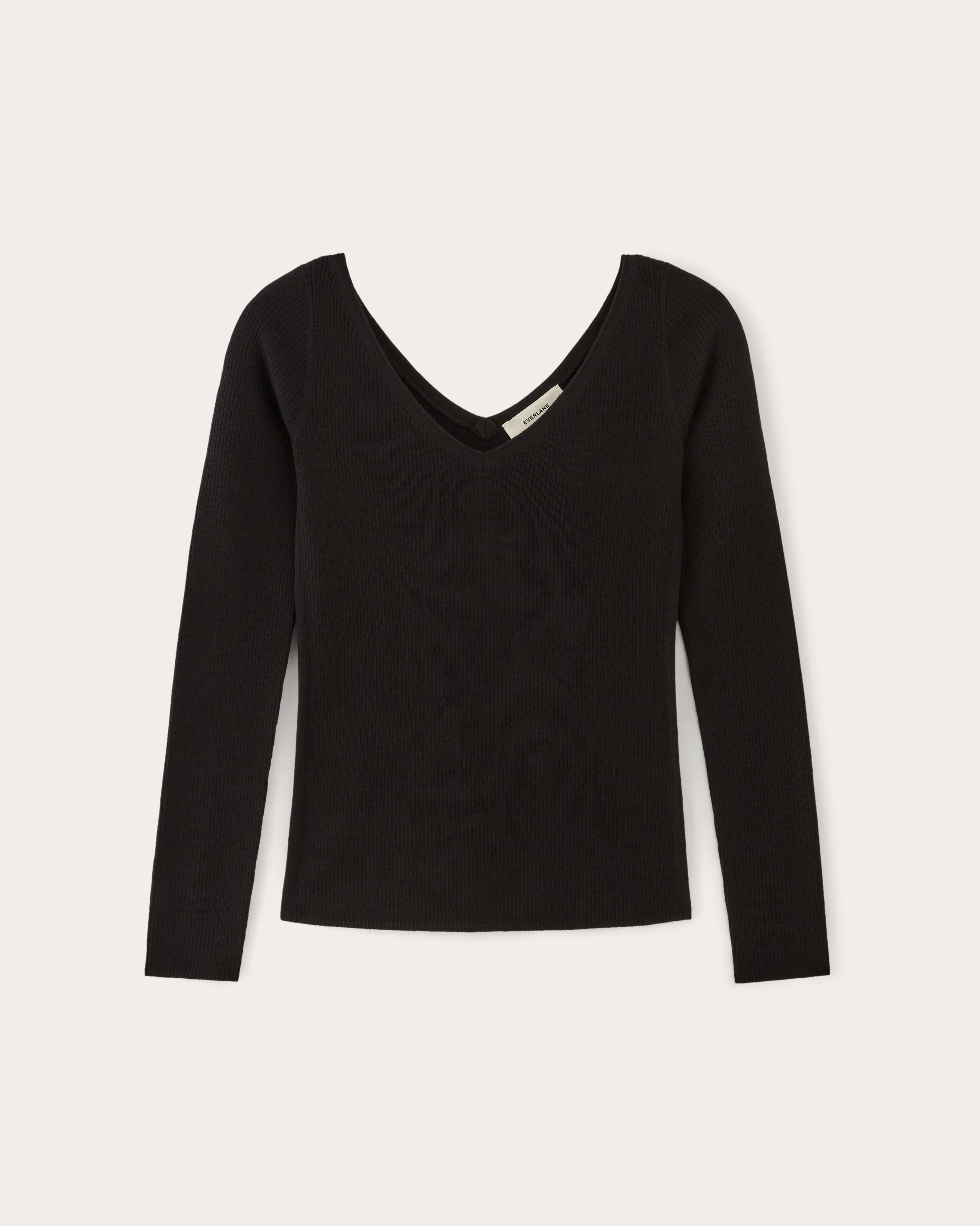 The Off-Shoulder Top in Ultrasoft Merino | Everlane