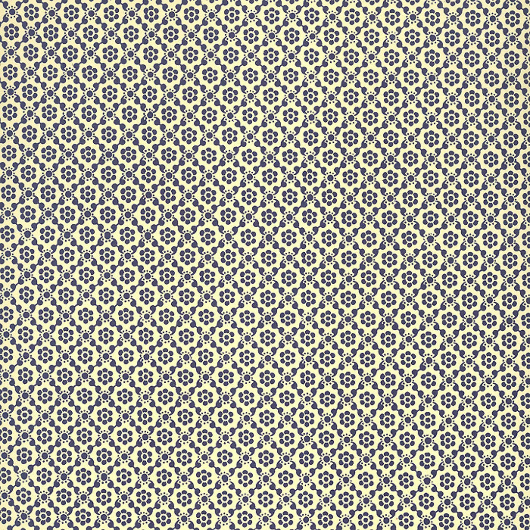 2 Sheets Italian Blue Petite Flower Print Paper ~ Carta Varese Italy IPV832B x2 | Etsy (US)