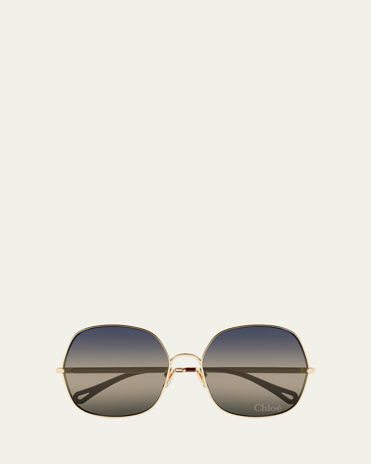 CH0282S Round Metal Sunglasses | Bergdorf Goodman