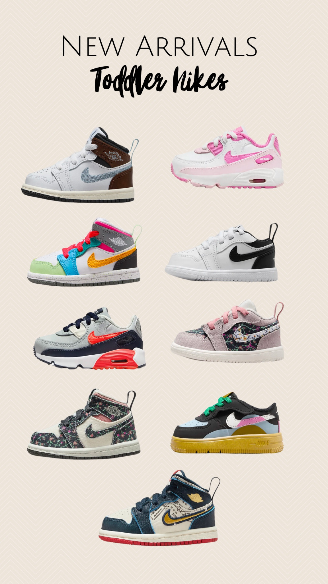 New Toddler Nikes! So cute! #toddler #toddlergirl #toddlerboy #babyboy #babygirl #nikes #toddlernike #sneakers #shoes

#LTKkids #LTKshoecrush #LTKbaby