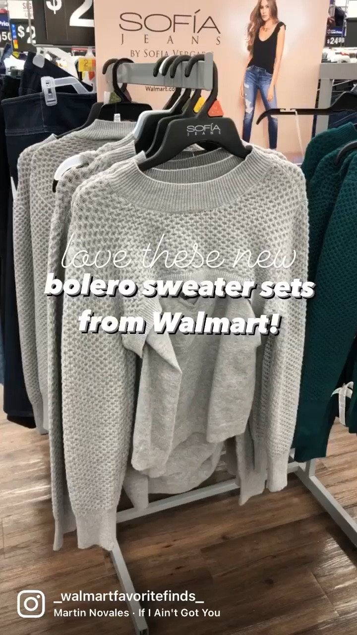 These bolero sweaters are trending for fall! What do you think? 





#walmart #walmartfashion #walmartstyle #newarrivals #bolerosweater #sweaters #sofiavergara #timeandtru #noboundaries #fallarrivals #fallfashion #falloutfit

#LTKstyletip #LTKunder100 #LTKunder50