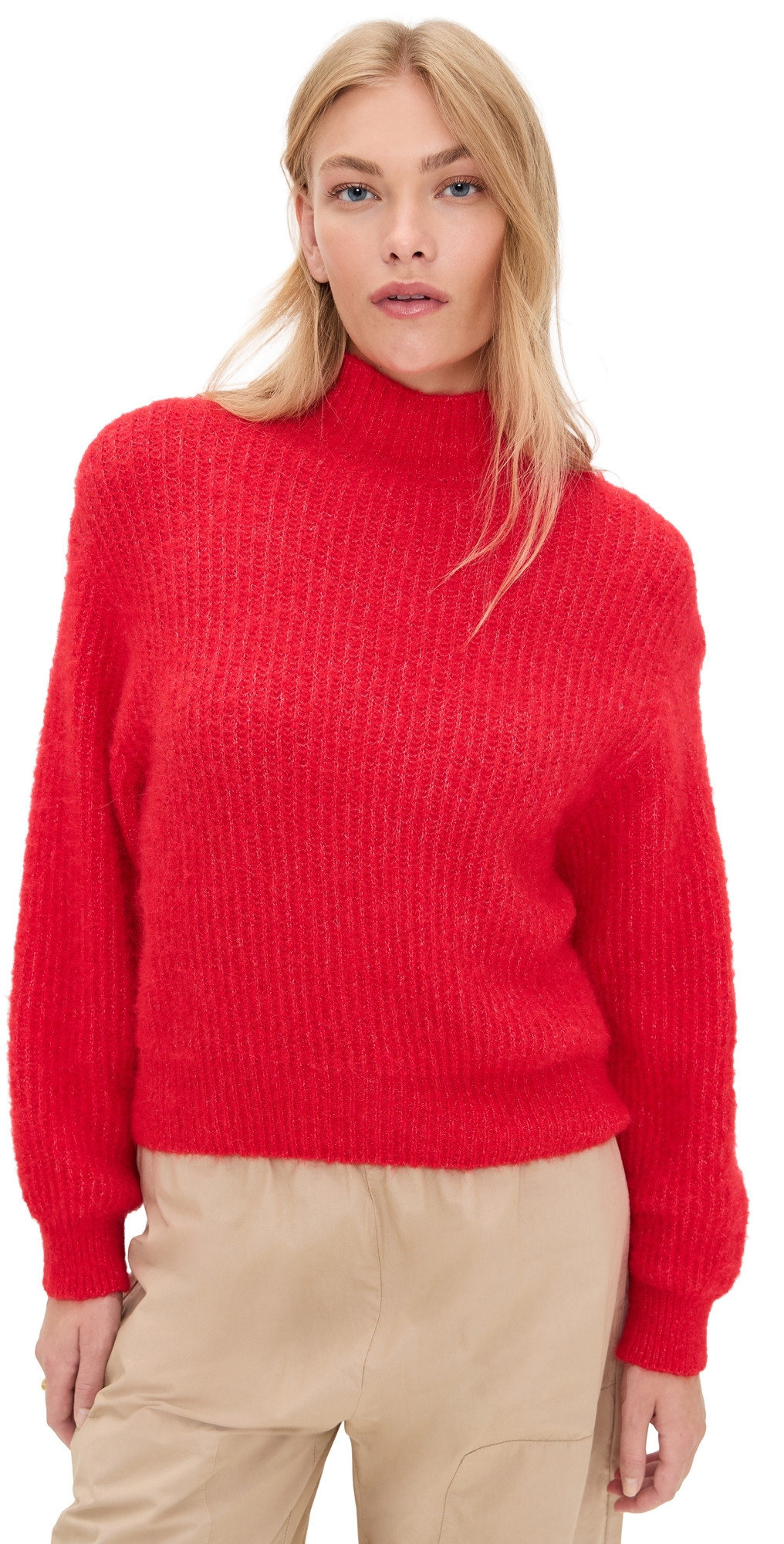 American Vintage East Sweater PIMENT CHINE M | Shopbop