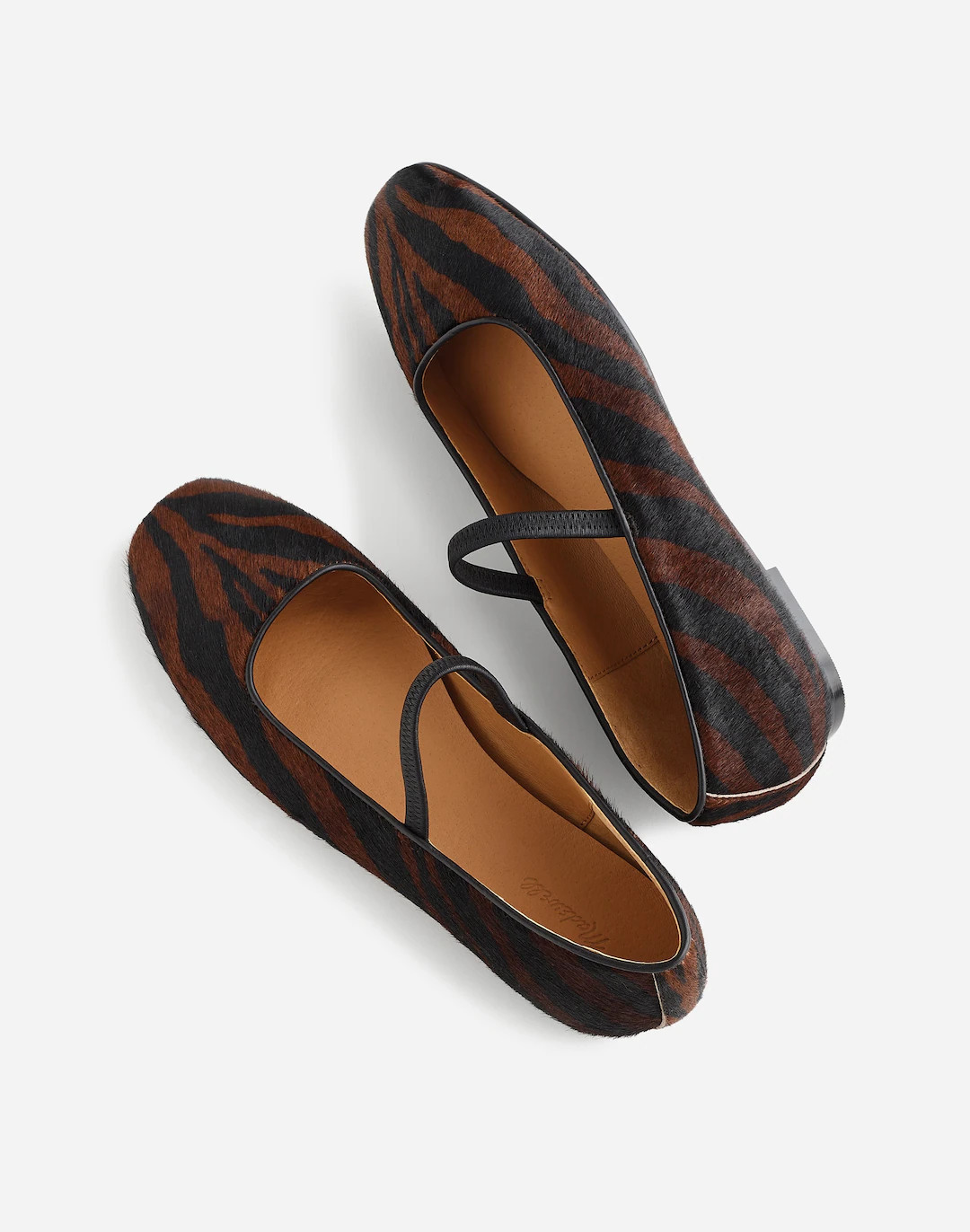 The Greta Ballet Flat in Calf Hair | Madewell