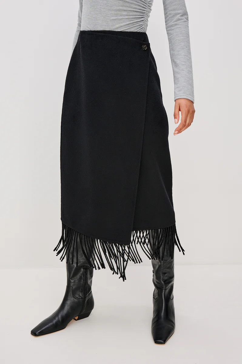 ODETTE SKIRT - BLACK | Rails