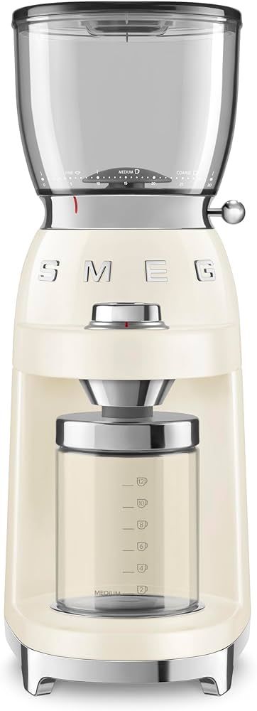 SMEG Retro Electric Coffee Grinder (Cream) | Amazon (US)