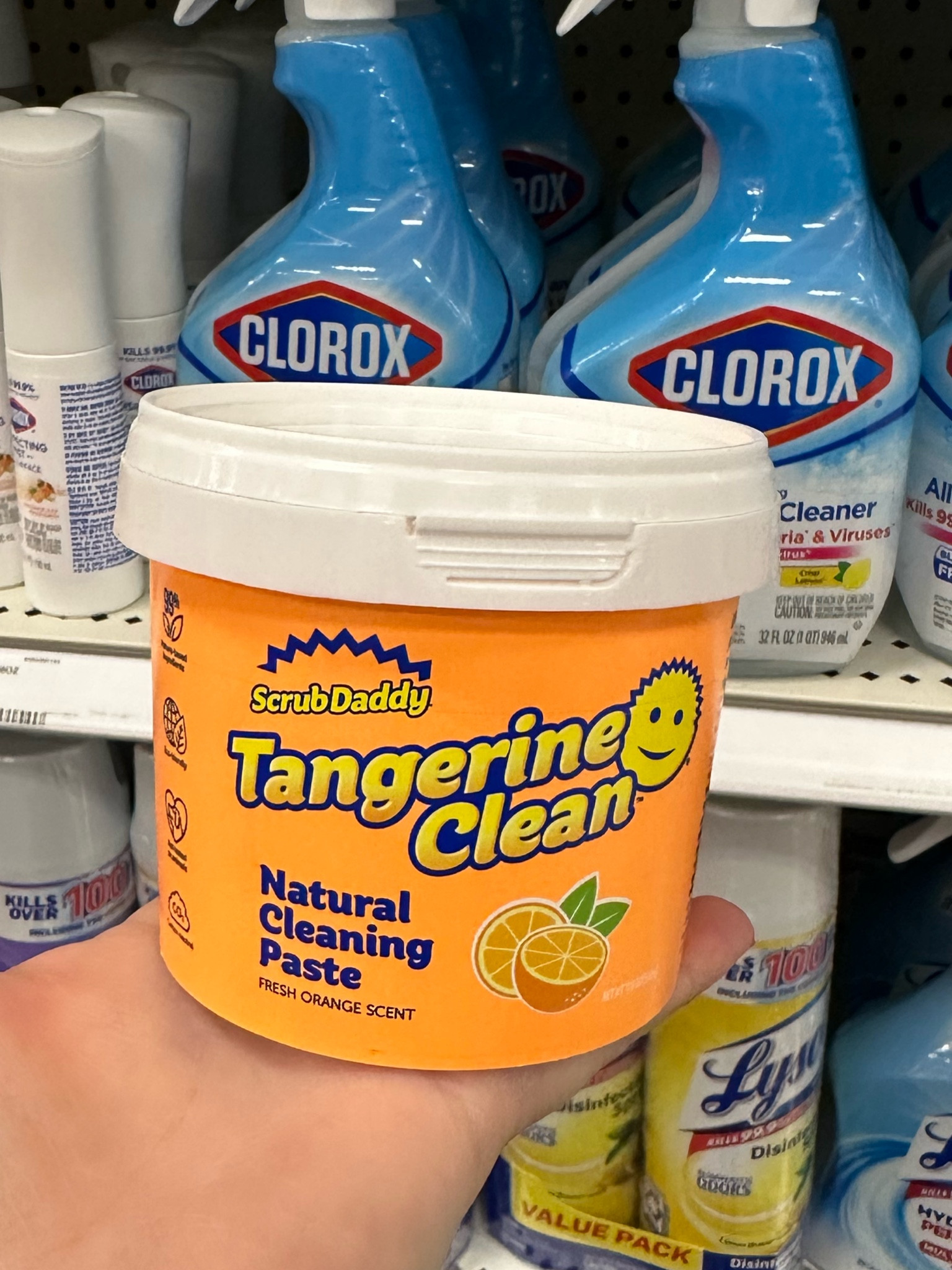 Tangerine Clean Paste by Scrub Daddy