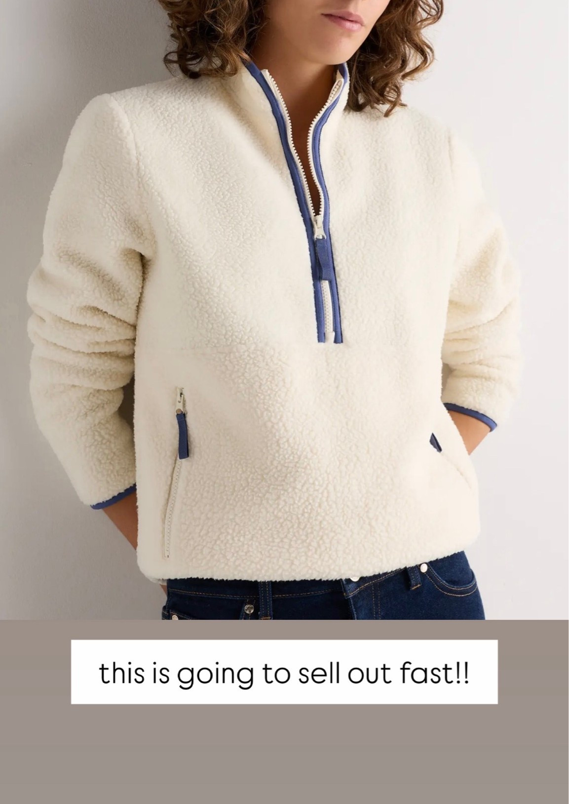 New half zip Sherpa! Download to @Quince app real quick to get it!! It’s going to go fast!

#LTKSaleAlert #LTKOver40 #LTKSeasonal