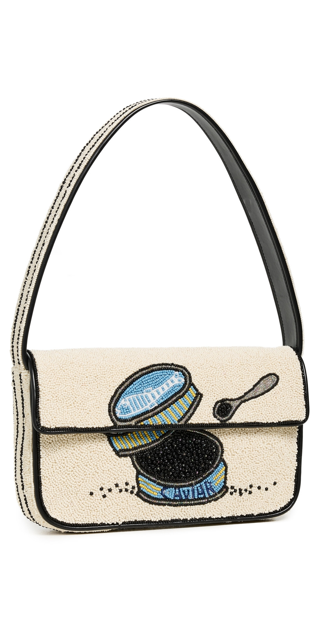 STAUD Tommy Beaded Bag Caviar Dreams One Size | Shopbop