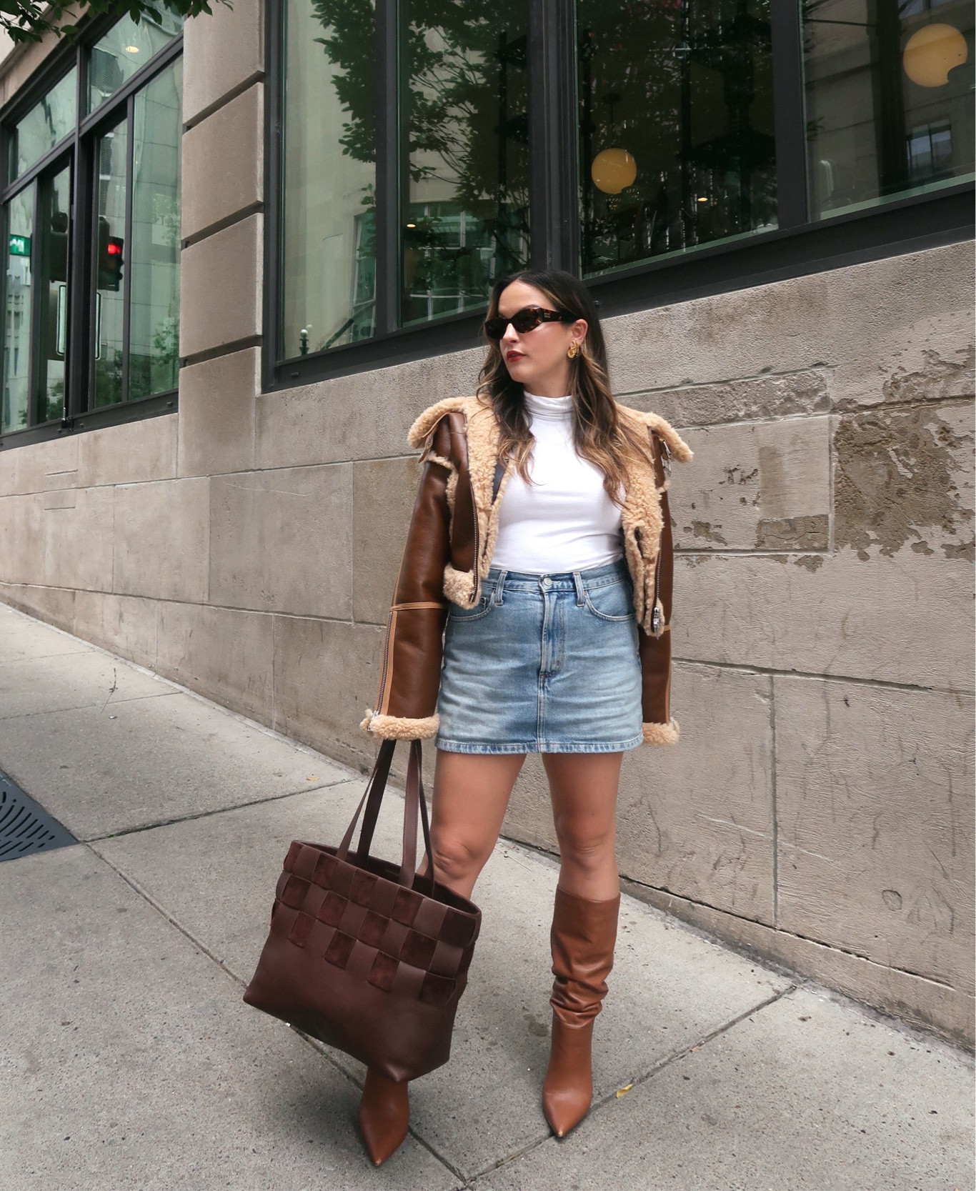the perfect fall coat 🤎 i’m so obsessed with this for fall and winter. i got the XS here because i tend to size down in outerwear but i’m swapping for the S because it was a little tight when zipped up 

#LTKstyletip