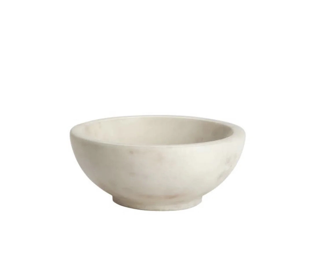 Chloe Marble Bowl | Mitch Allen Interiors