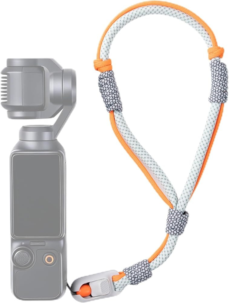 PGYTECH Camera Hand Strap for DJI Osmo Pocket 4/3/Xtra Muse, Adjustable Wrist Lanyard for Photogr... | Amazon (US)