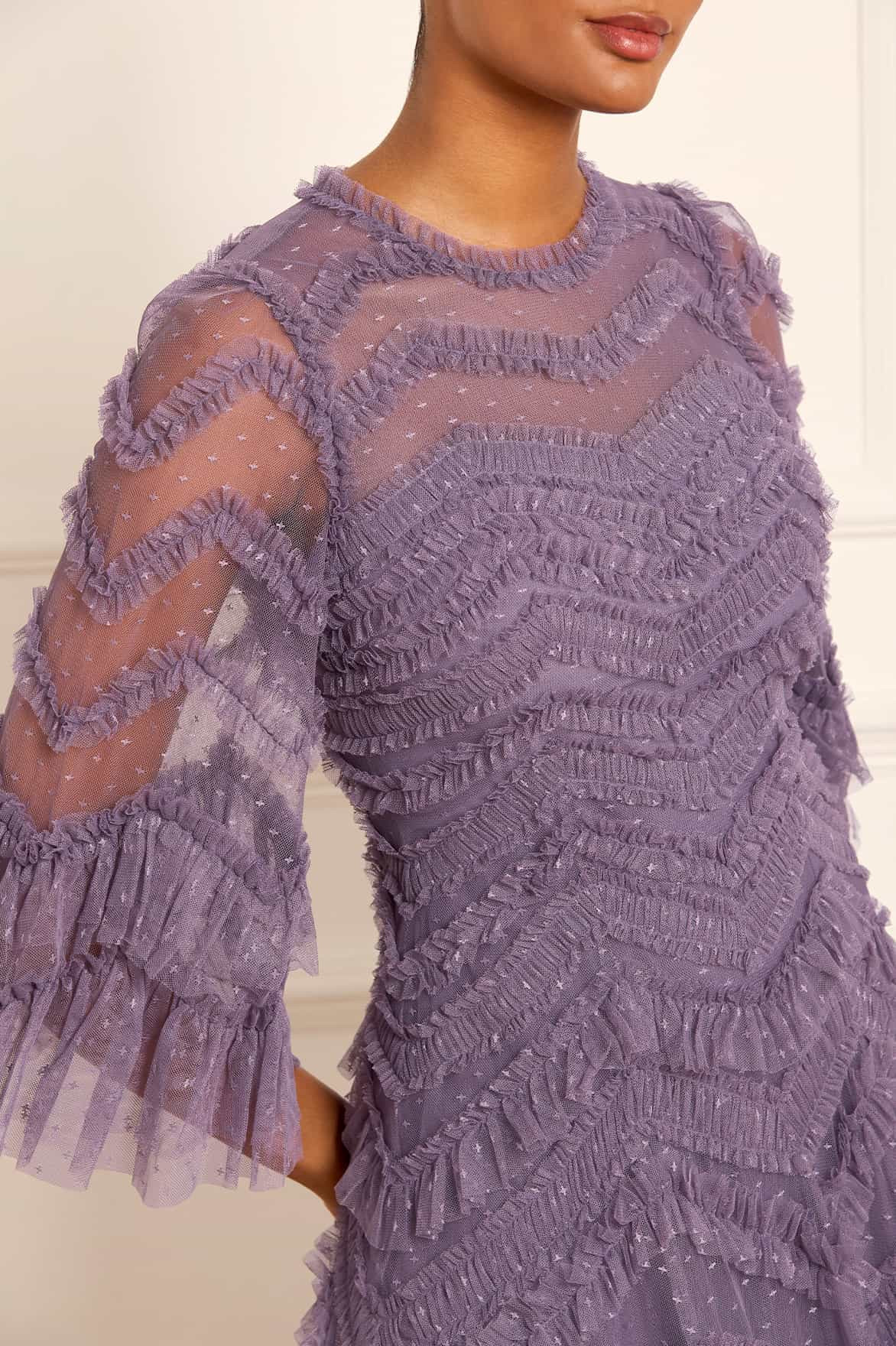 Elia Long Sleeve Gown | Needle & Thread US