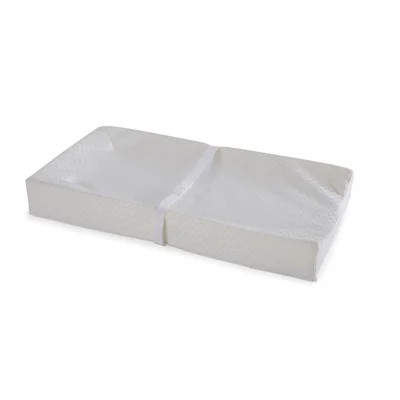 Sealy Baby Cotton Comfort Waterproof 3-Sided Contoured Baby Diaper Changing Pad for Dresser or Changing Table, Baby Changing Pad - White, 32” x 16” | Wayfair North America
