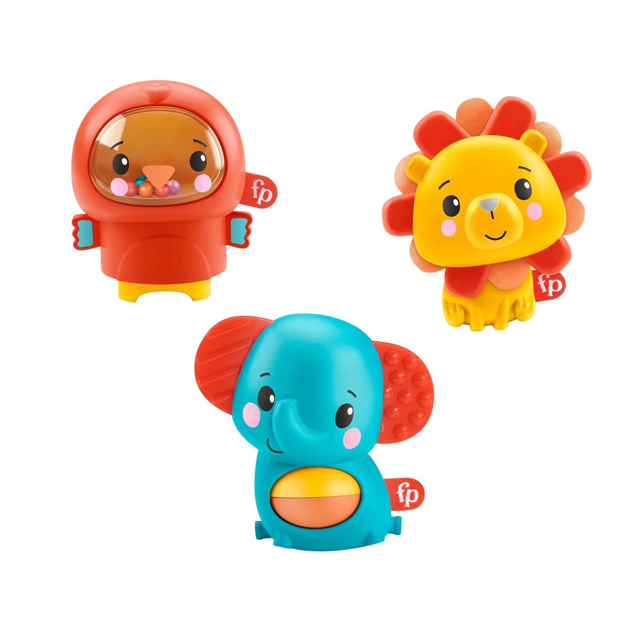 ​Fisher-Price Busy Buddies Gift Set Jungle Animal Infant Activity Toys - Walmart.com | Walmart (US)