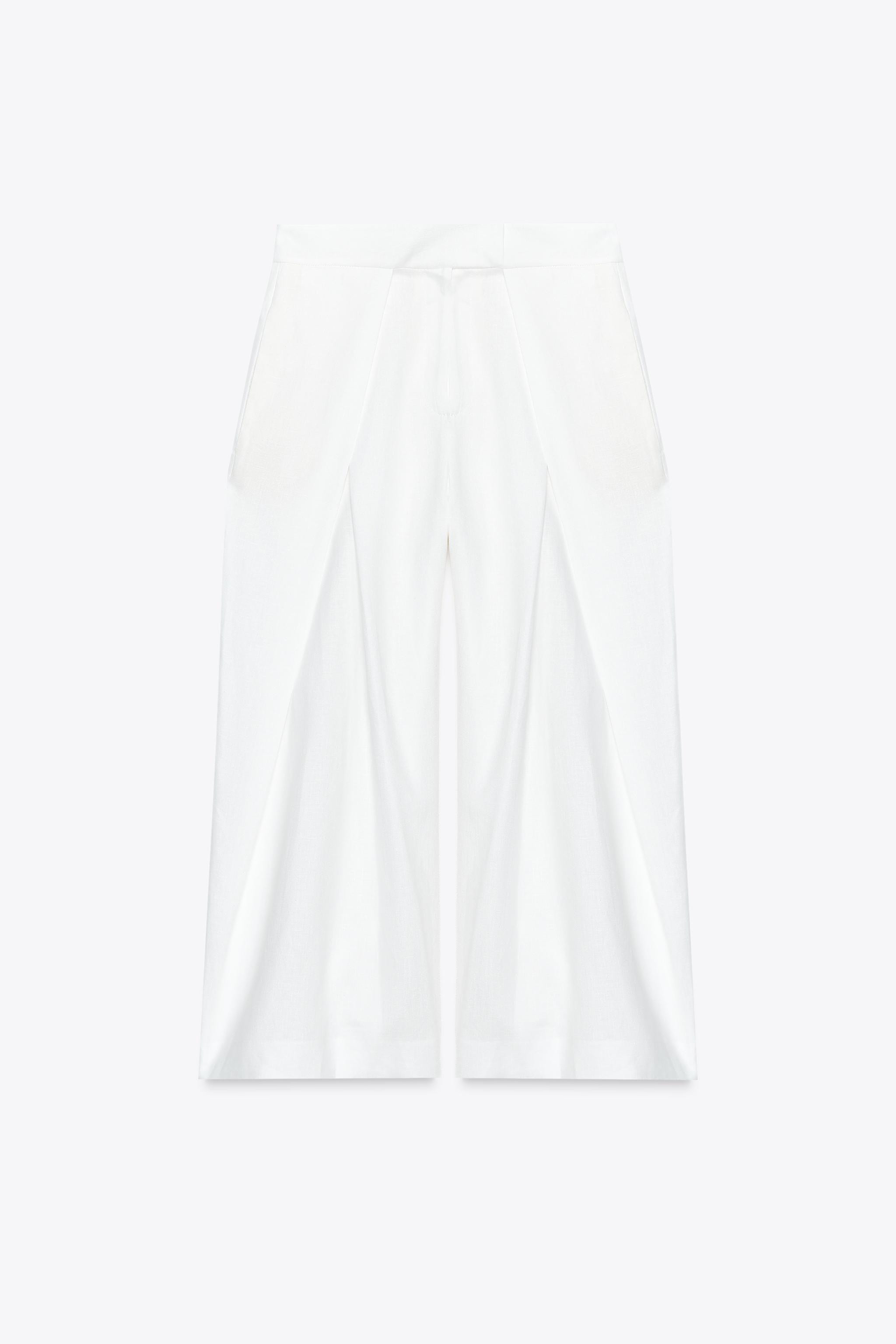 ZW COLLECTION PLEATED VOLUME PANTS | Zara US