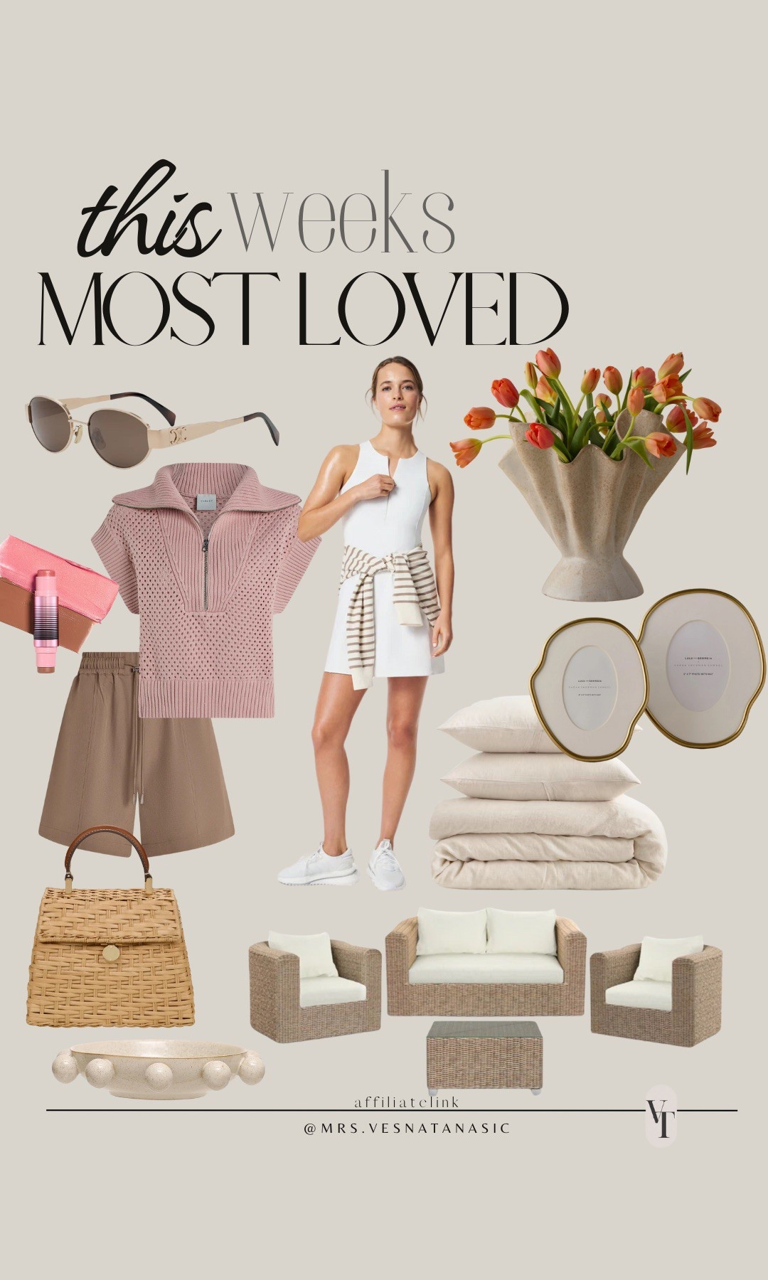 This week’s most loved in home and fashion! Loving the spring tones and textures! 

#bag #sandals #dibs #targetcircleweek #targetstyle #varley #springbreak #cb2 #tulips #vase #quince #bedding #shorts #springoutfit #springfashion #sunglasses #dibsbeauty #wayfairfinds #wayfair #patioset #outdoorfurniture #spanx 

#LTKMidsize #LTKHome #LTKSaleAlert