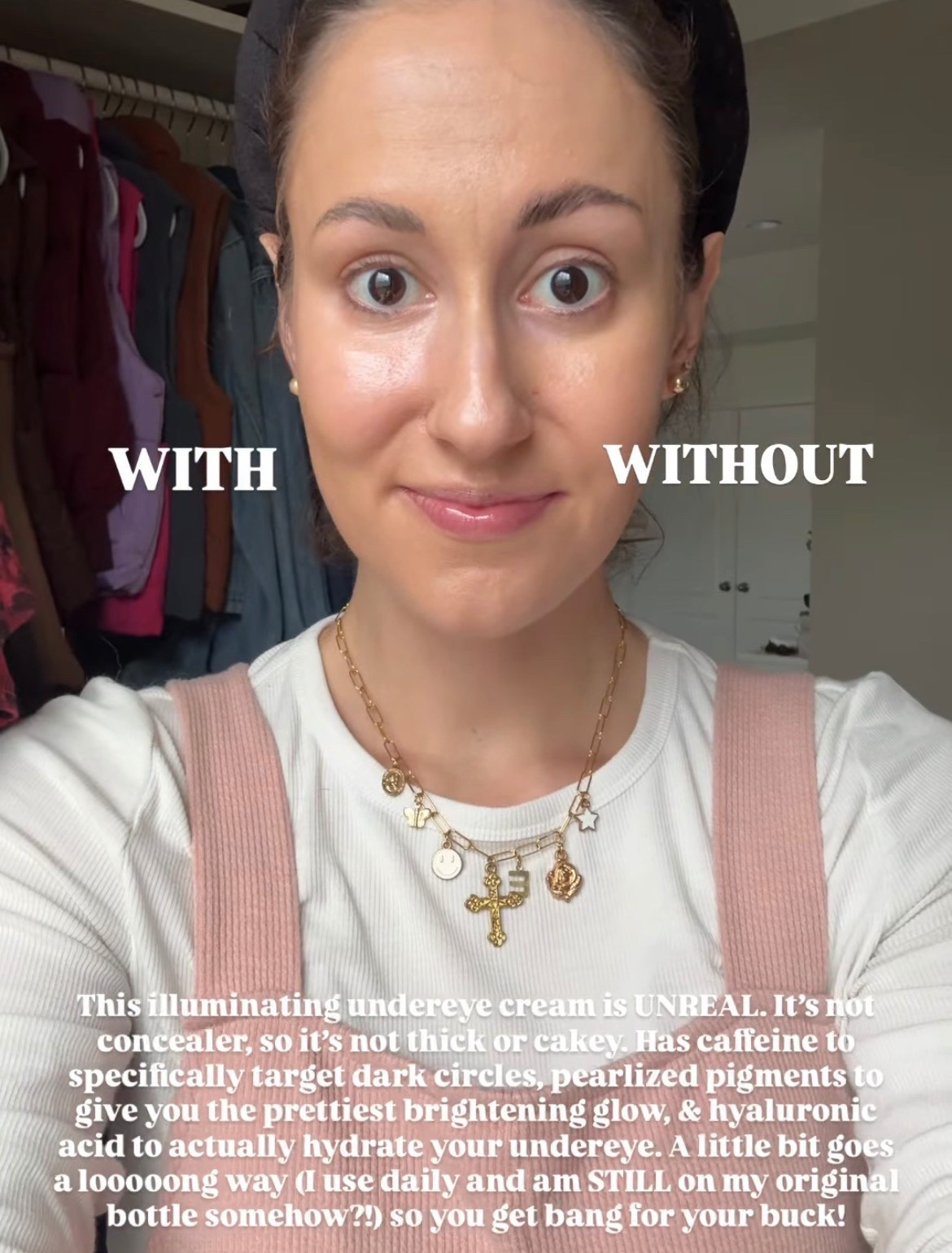 This eye cream is amazing + a little goes a long way in making my dark circles disappear! 

#LTKBeauty #LTKmomlife