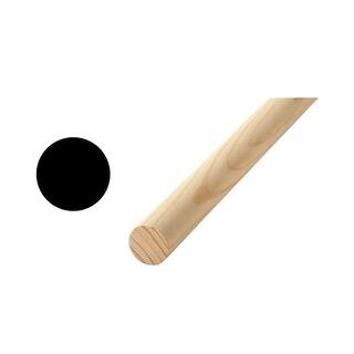 6420U 1-1/4 in. x 1-1/4 in. x 72 in. Wood Round Dowel 10033332 - The Home Depot | The Home Depot