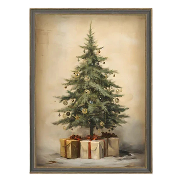 Petal Lane Christmas Tree with Presents Print | Scheels