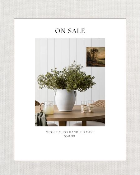 McGee and Co vase on sale

#LTKFind #LTKsalealert #LTKhome
