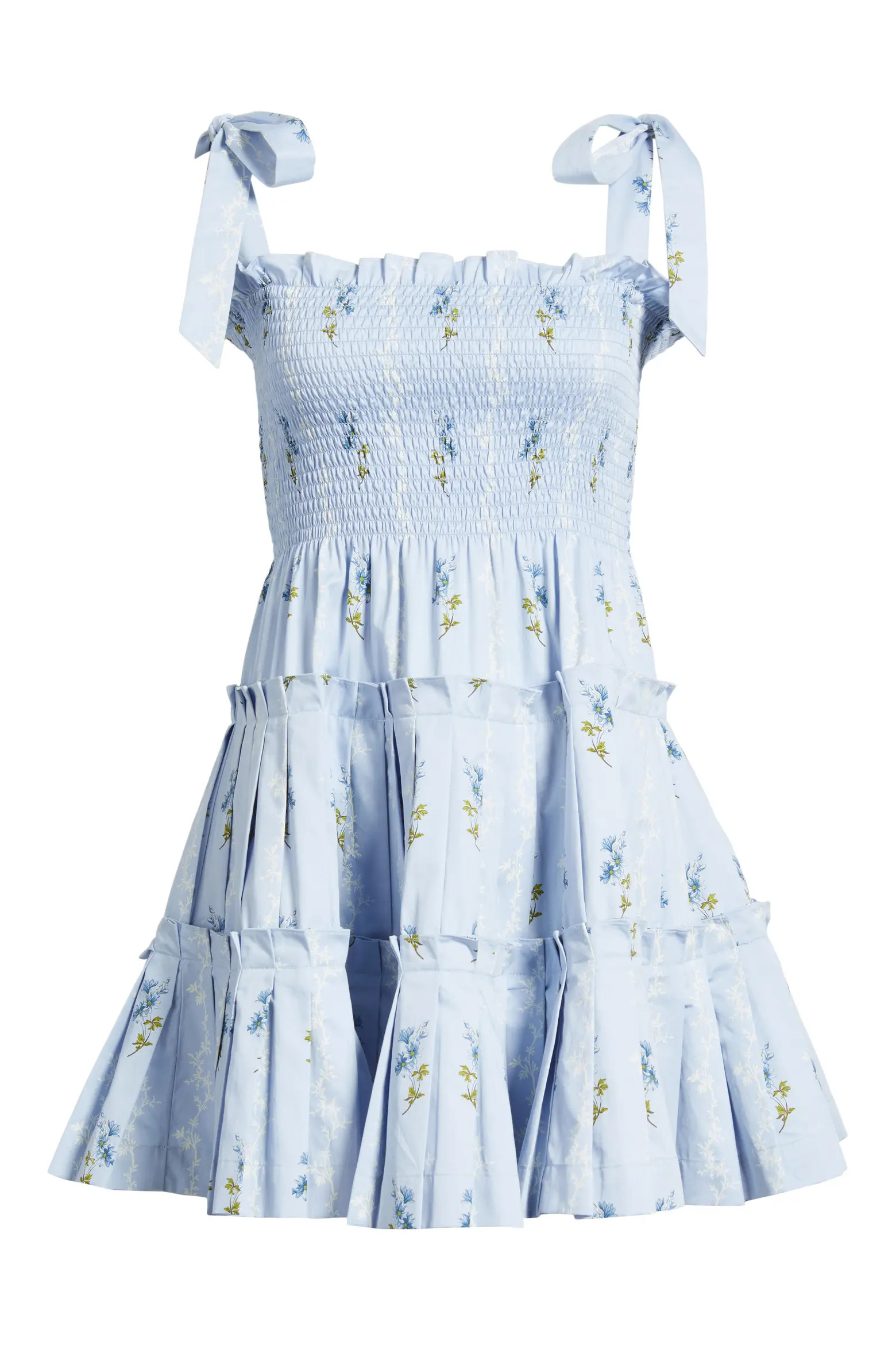 The Ribbon Smocked Pleated Minidres (Women) | Nordstrom | Nordstrom