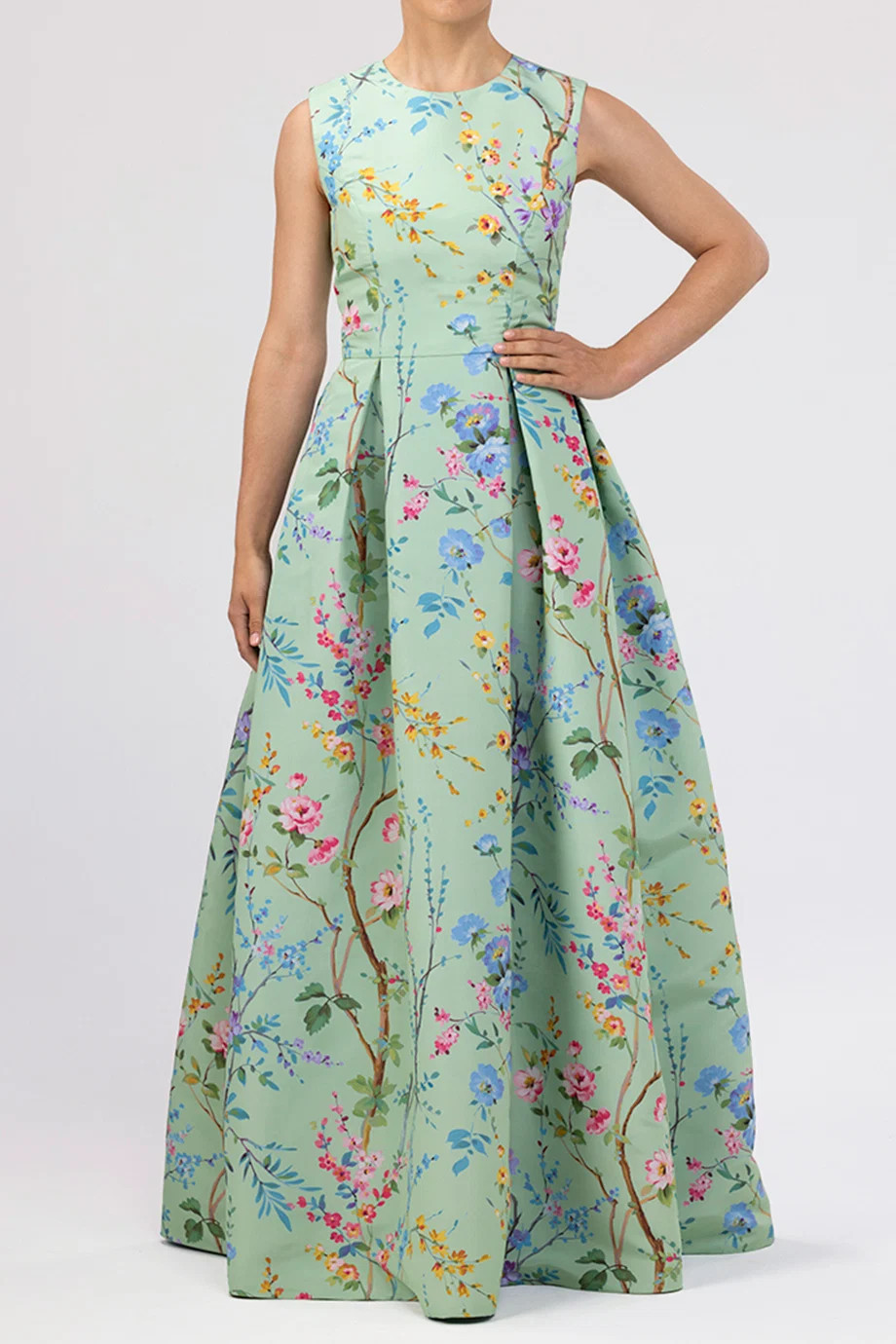 Grace Garden Reverie Silk Faille Ball Gown | ALEXIA MARIA LLC