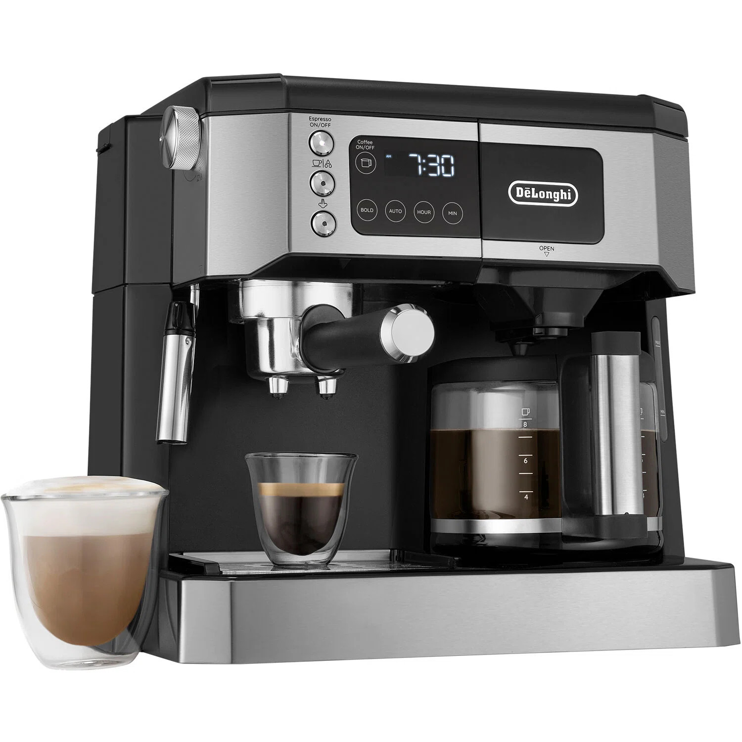 De'Longhi Coffee and Espresso Combo Brewer & Reviews | Wayfair | Wayfair North America