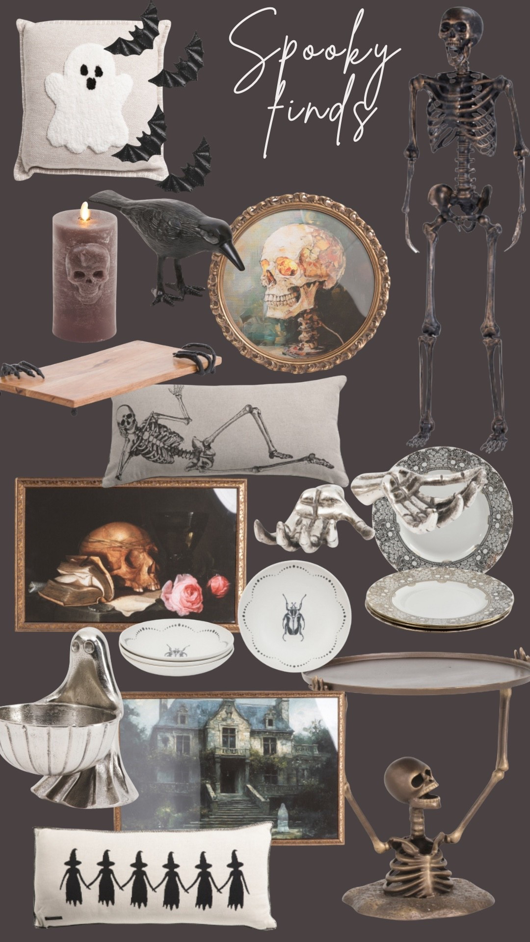 Spooky new arrivals from @tjmaxx 💀

#LTKHome #LTKSaleAlert