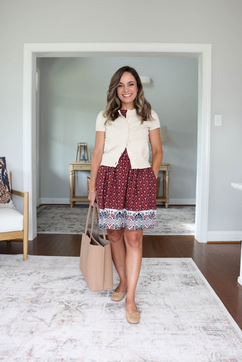 Four casual outfits for work for petites! 

Dress (LOFT): petite xxs 
Cardigan (BR Factory): xxs 
Shoes (Sam Edelman): true to size

#LTKPetite