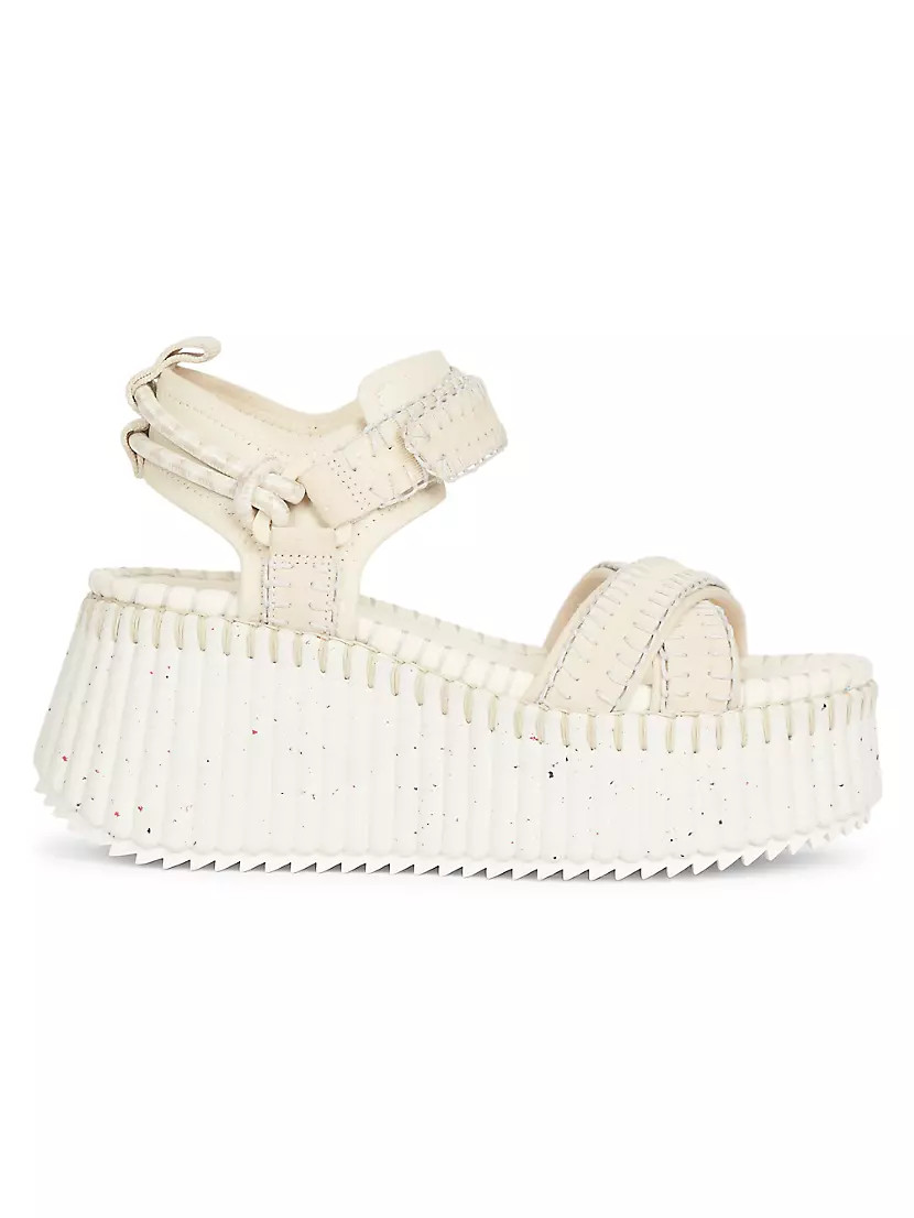Chloé Nama 80MM Platform Sandals | Saks Fifth Avenue
