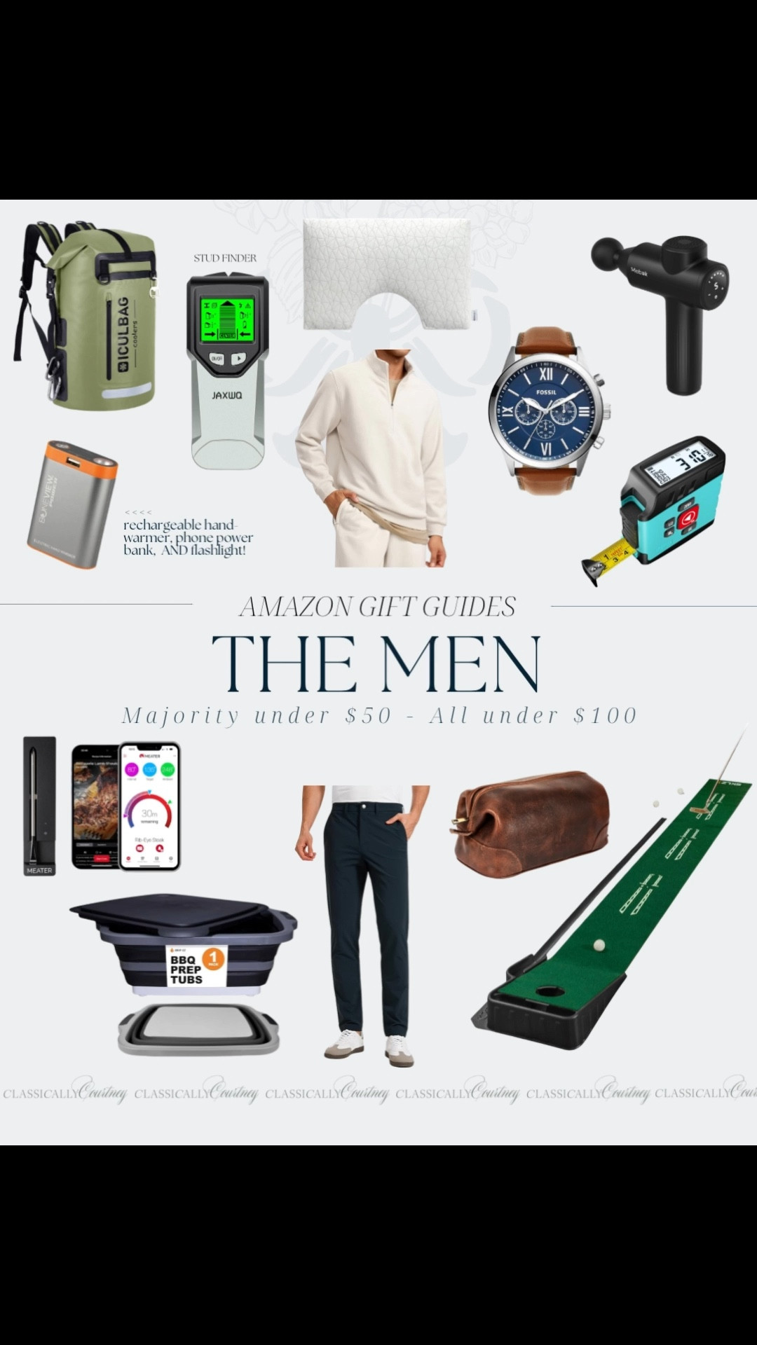 Amazon gift guide for men
Gift ideas for husband, dad, brother, Etc
Amazon prime big deal days 
Men’s stocking stuffer gift ideas 

#LTKFindsUnder100 #LTKHoliday #LTKGiftGuide